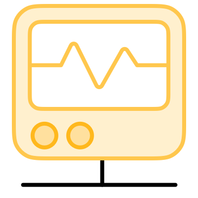 Connected Medical Device Support Icon
