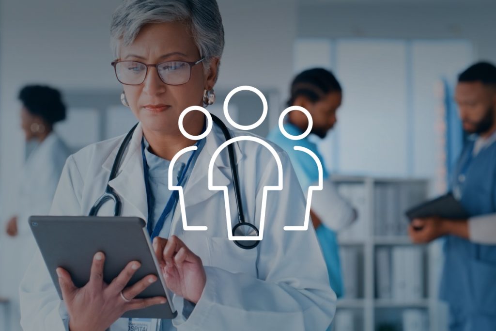 staff checking peroperatives